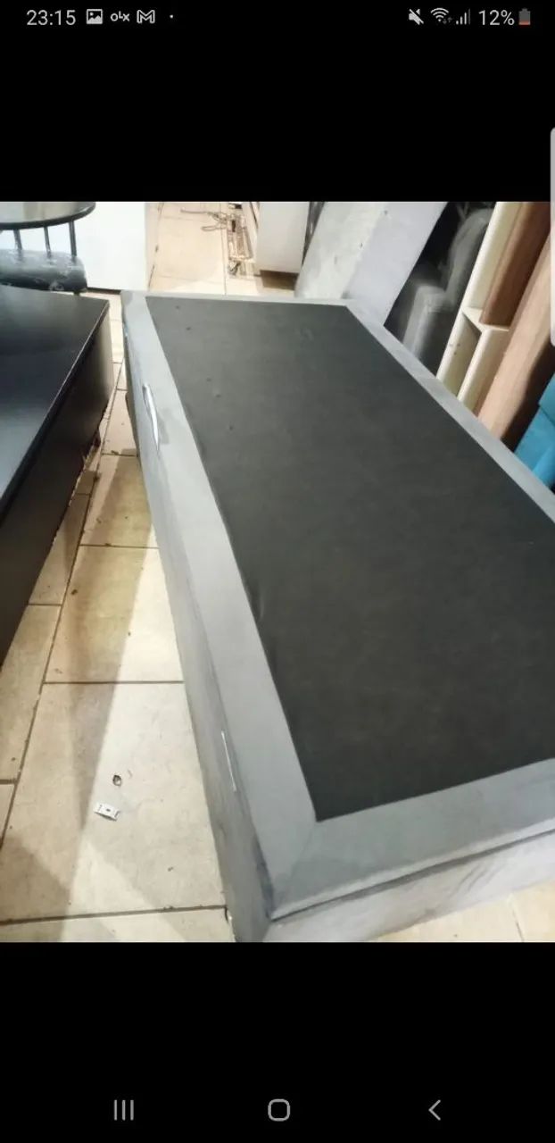 Base cama baú 
