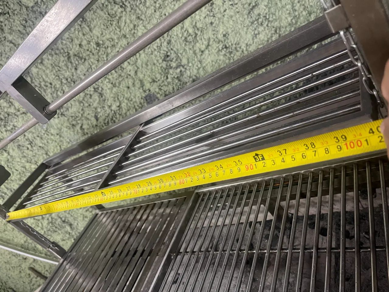 Parrila em aço inox e aço carbono  - Foto 3