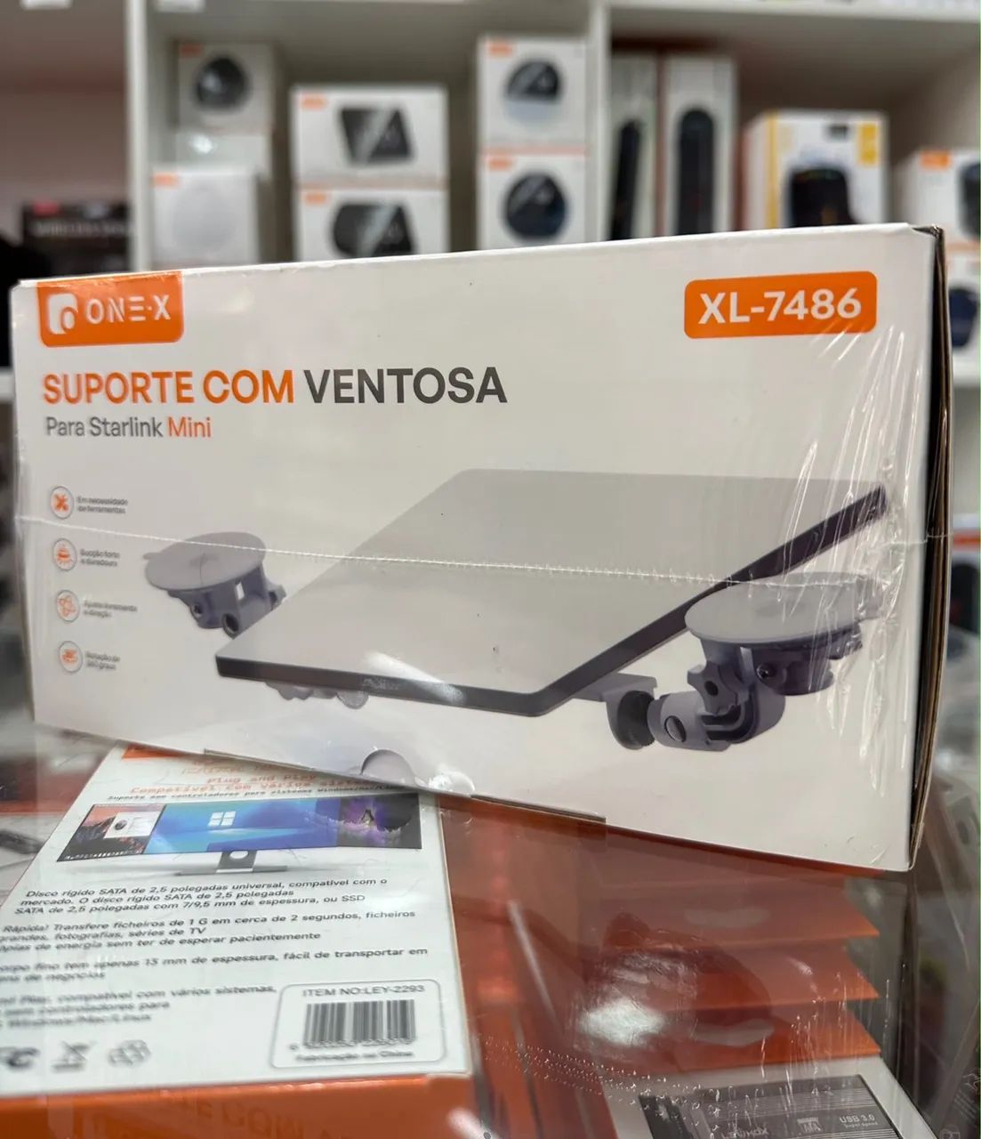 Suporte com ventosas para Starlink - Foto 2