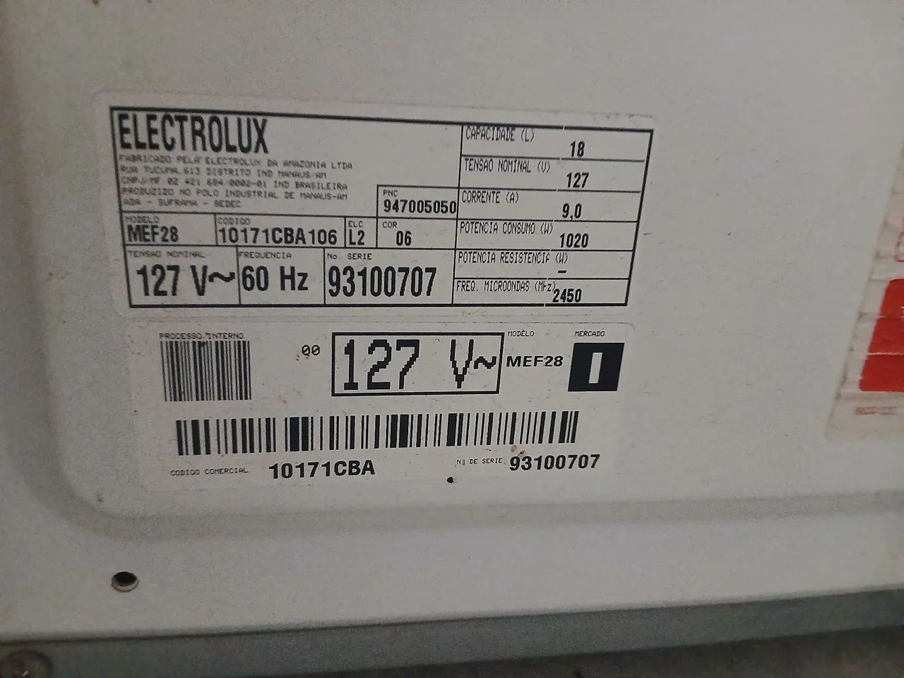 Micro-ondas Electrolux 18l  - Foto 2