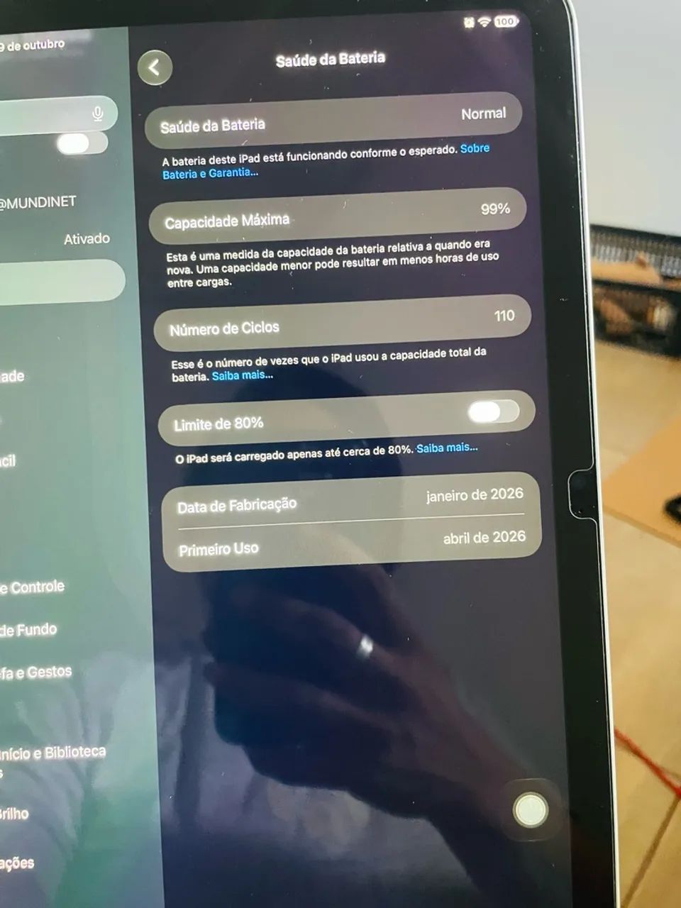 iPad Geração 11/ 256 gb - Foto 4