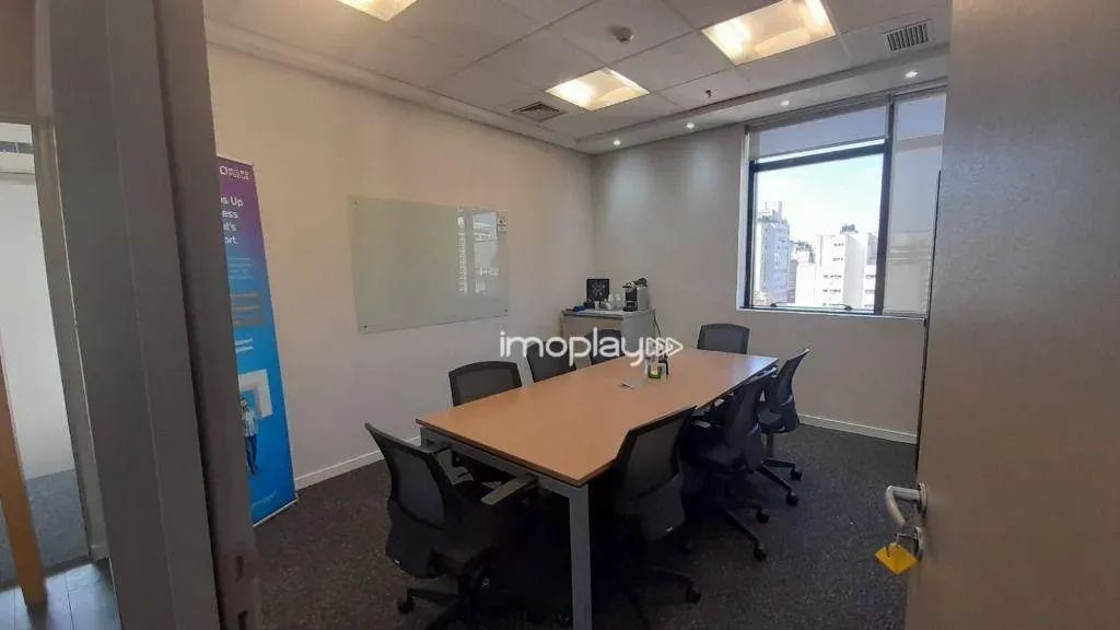 Conjunto de 364,00m² com layout e mobília, 09 vagas de garagem, Sacada e Copa. - Foto 4