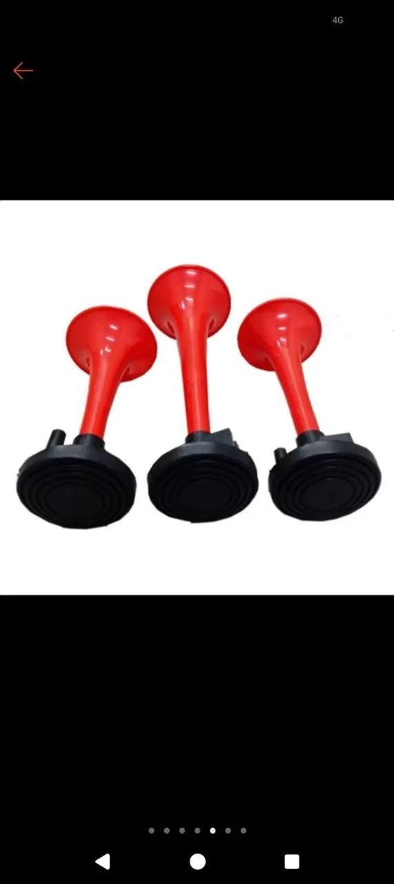Buzina de 3 cornetas para caminhão ? - Foto 5