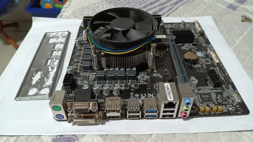 Kit Upgrade Placa Mãe, Processador I3 12100 + 8Gb DDR4