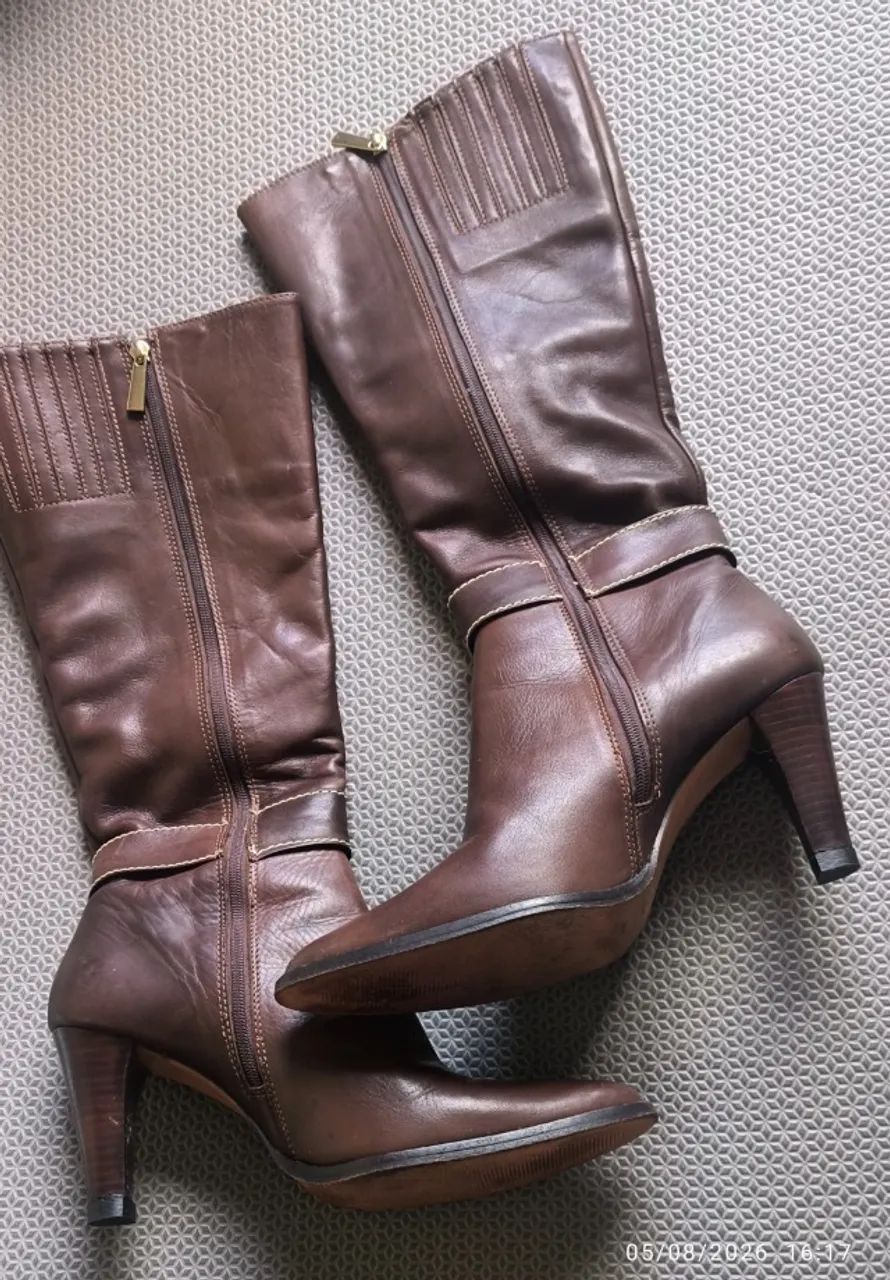 Bota de couro Constance  - Foto 4