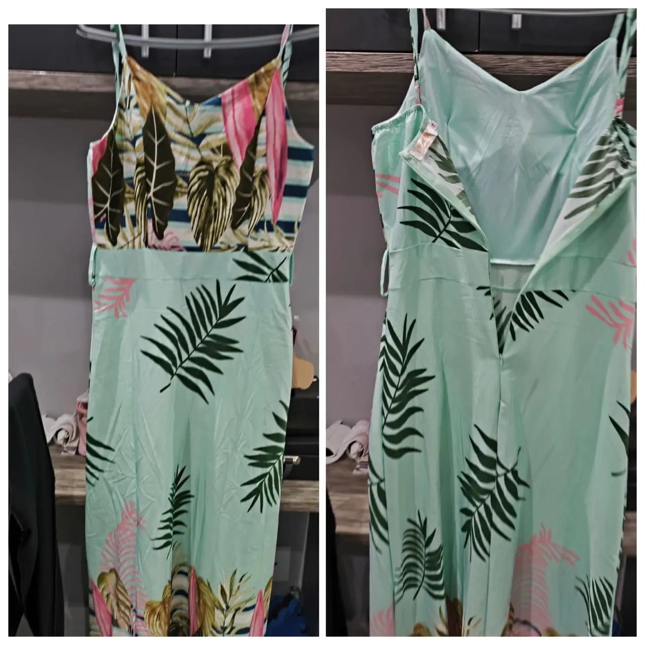 Vestido longo Florido M - Foto 2
