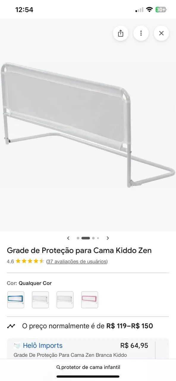 Grade de Proteção para cama  - Foto 4