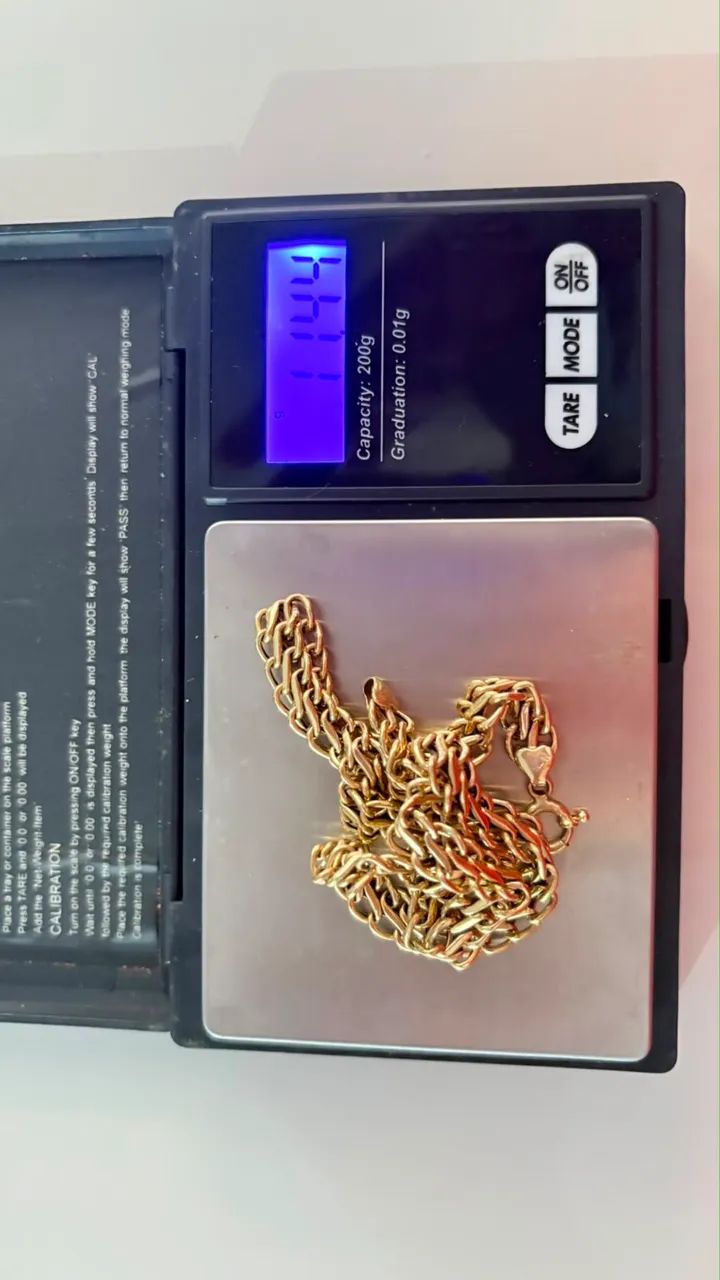 Ouro 17,58g R$ 500,00 o grama. - Foto 4