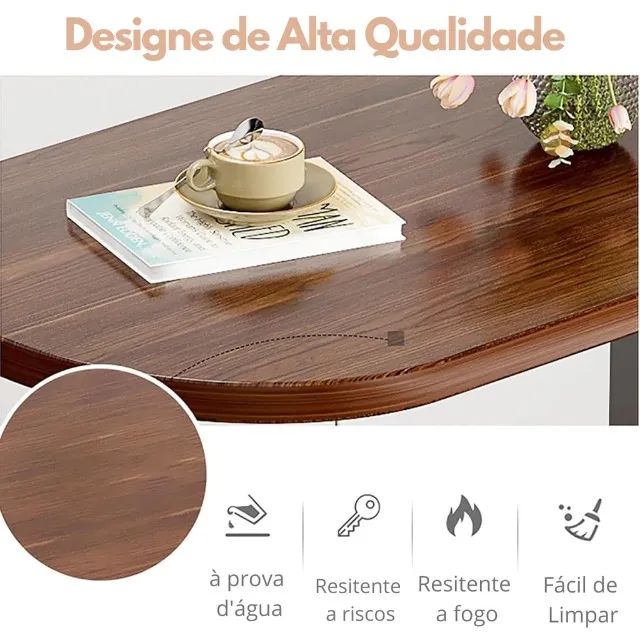 Mesa de apoio tampo mesa para notobook Multiuso - Foto 4