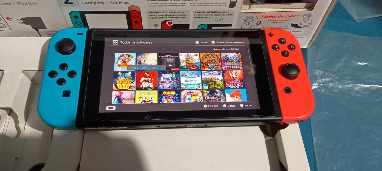 Nintendo Switch V2 Desb Entrego Anápolis Goiânia Pego PS4 - Foto 2