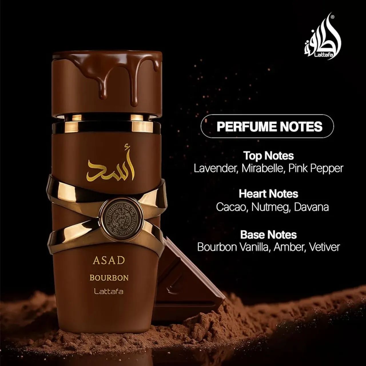 Asad Bourbon | Lataffa 100ml - Foto 2