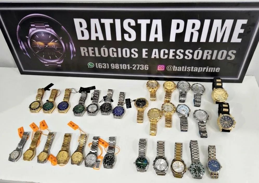 Relógios a prova dágua : preço fixo 120,00