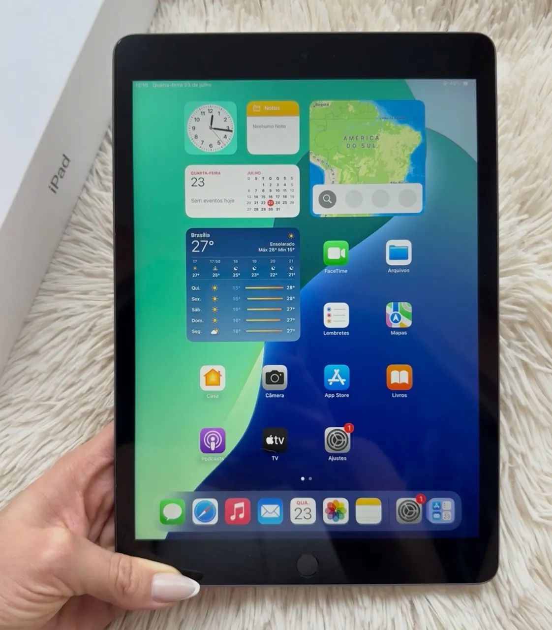 iPad Geração 9 256GB Novíssimo  - Foto 2