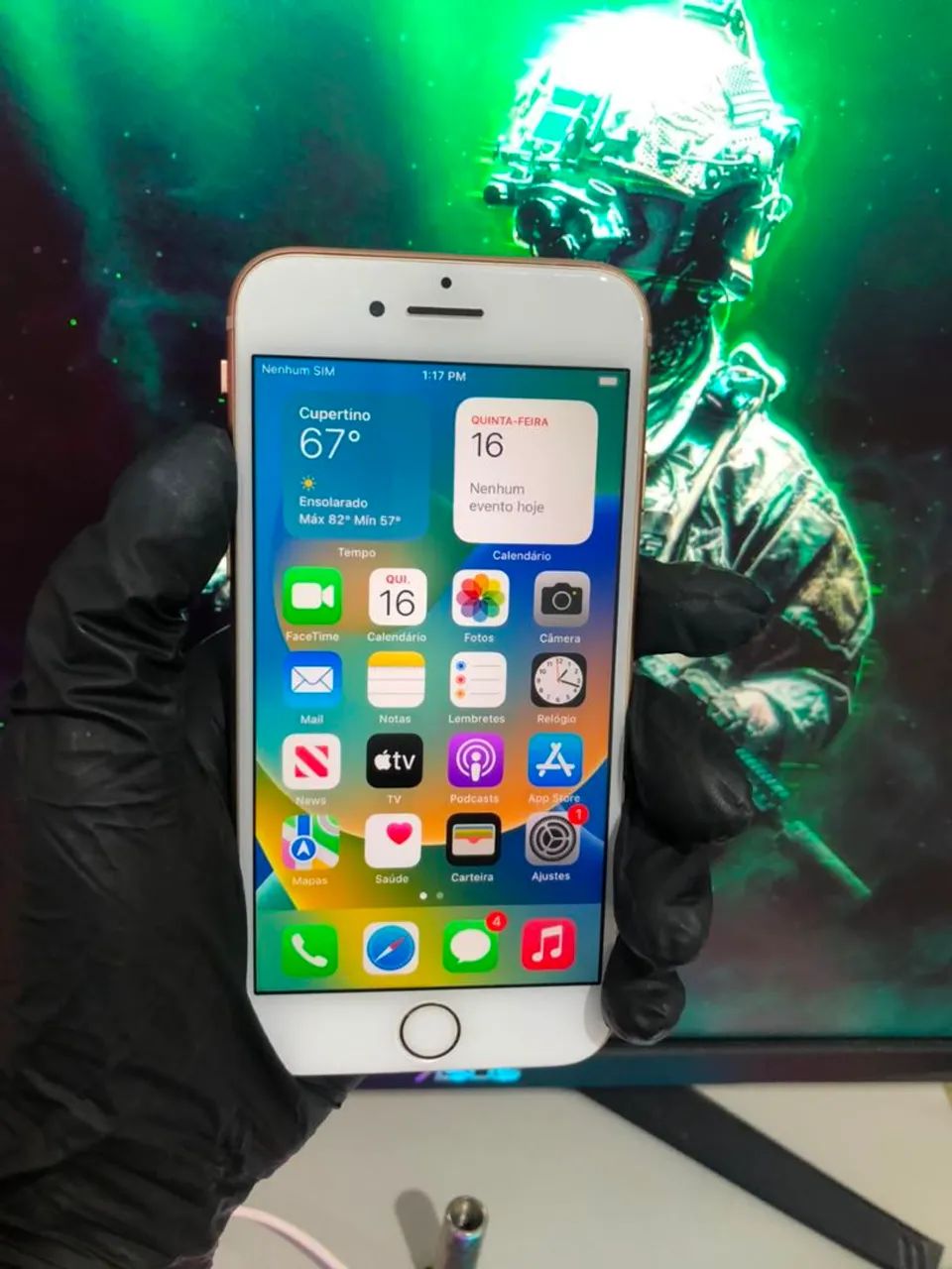 IPHONE 8 COM ENTREGA GRÁTIS PARA TODA MANAUS  - Foto 5