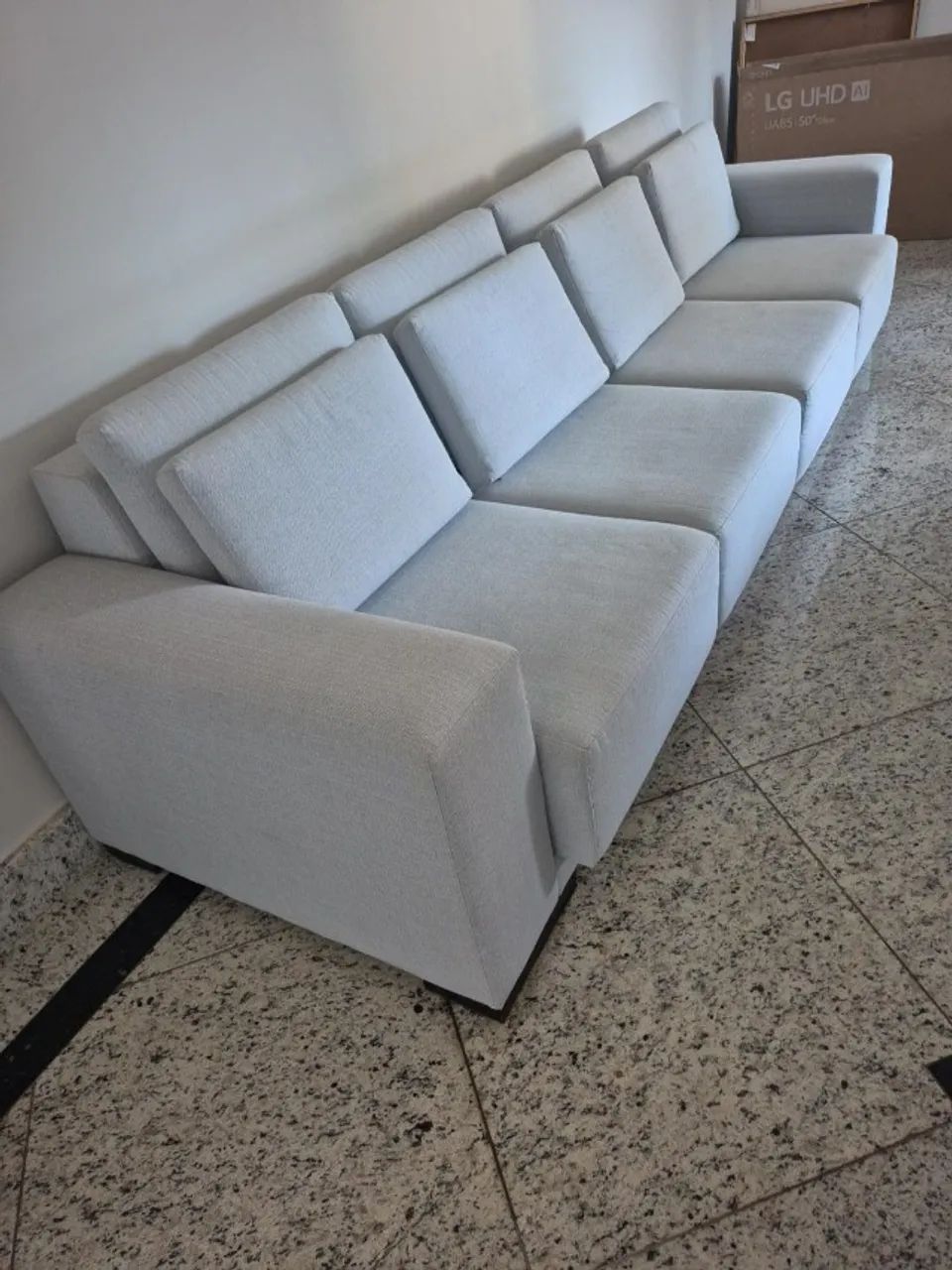 Sofá retrátil 3,20 m - excelente estado