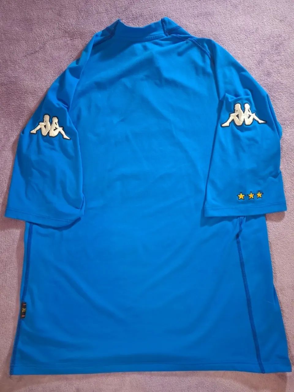Camisa Itália Kappa 2002 - GG - Foto 4
