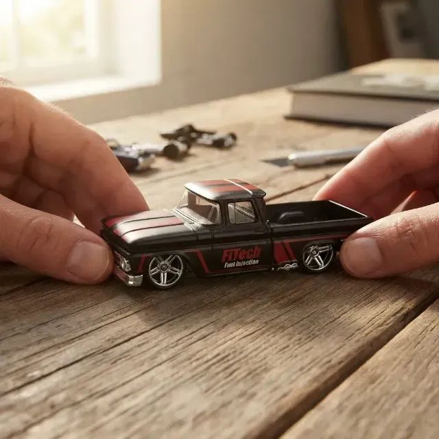 hotwheels '62 Chevy pickup - Foto 4