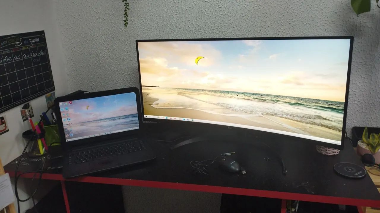 Monitor game curvado LG 34 polegadas 