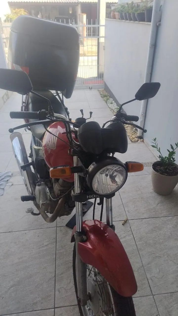 Moto Fan 150 com partida - Foto 4