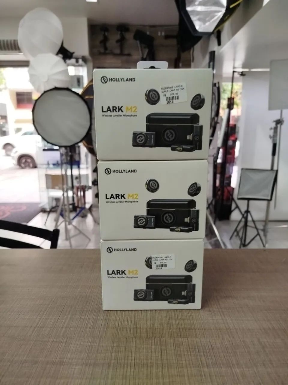Microfone de lapela lark M2 combo - Microfones e Gravadores