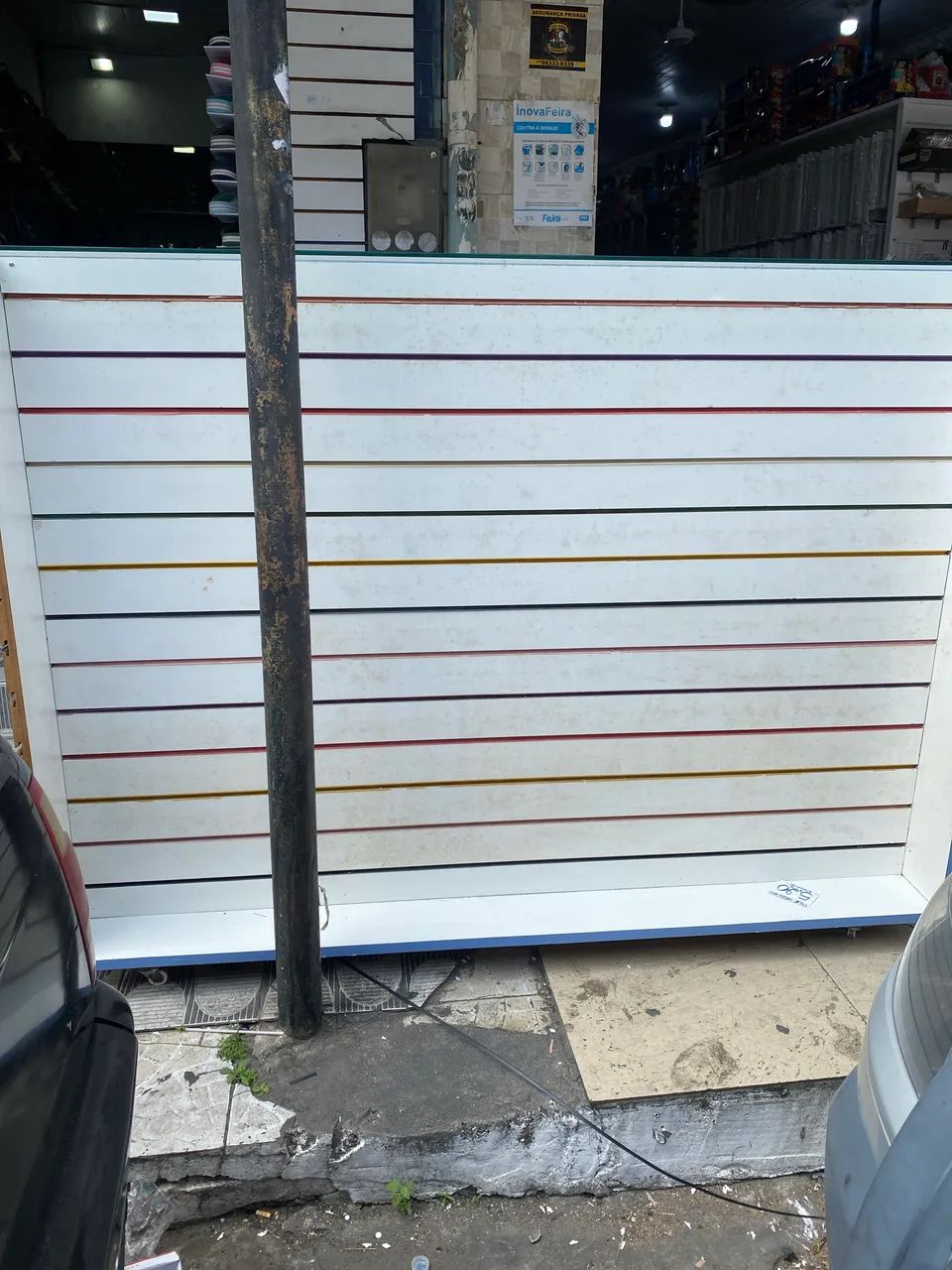 Prateleira para produtos 