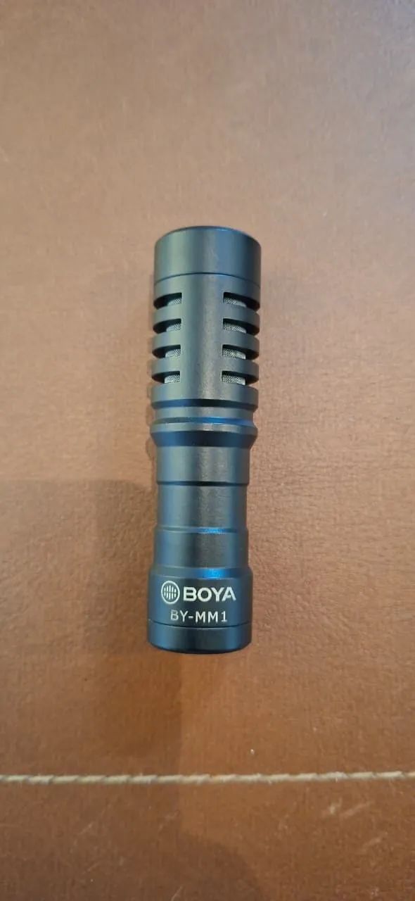 Microfone Shotgun Boya BY-MM1 Completo (Pouco Uso) - Foto 2