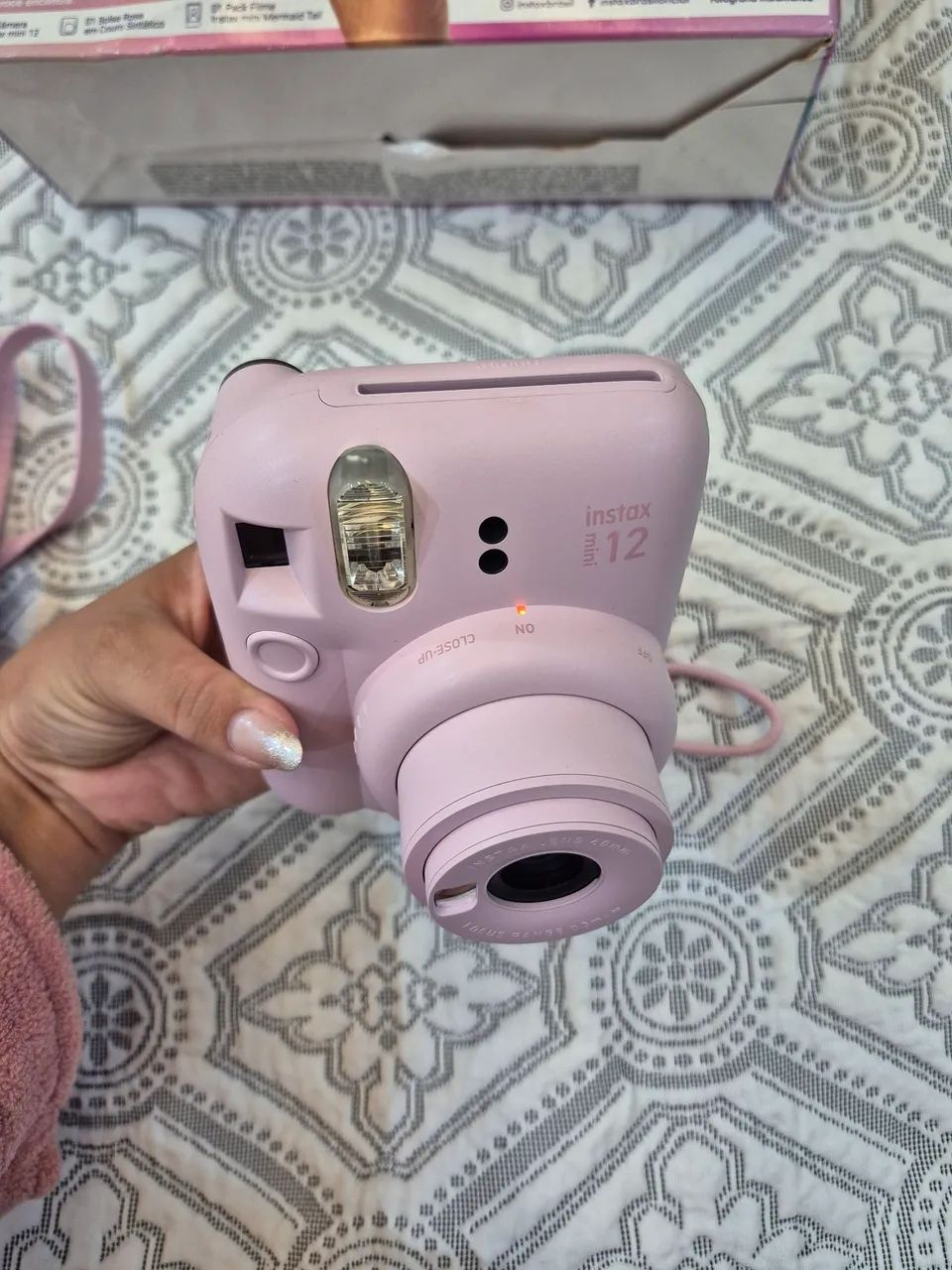 Kit câmera instantânea Instax mini 12 + bolsa - Foto 2