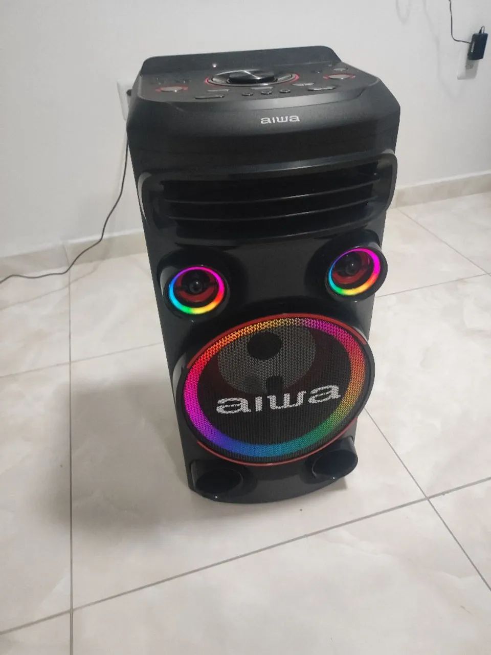 um caixa de som