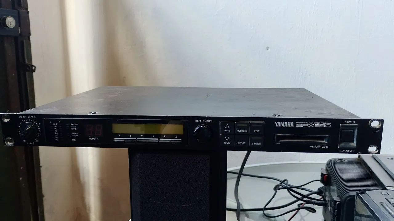 Yamaha SPX990  processador digital profissional  - Foto 2