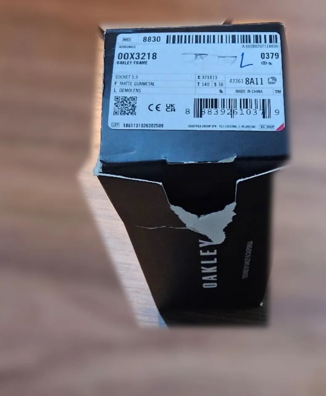 Armação Oakley Socket 5.5 OX3218 metal - Foto 4