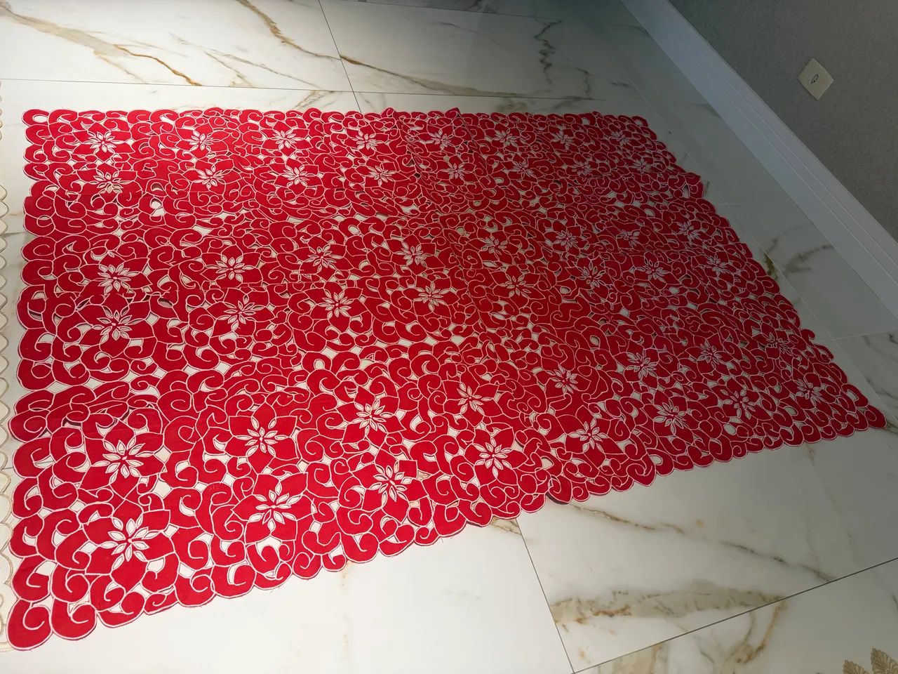 Toalha para mesa retangular 