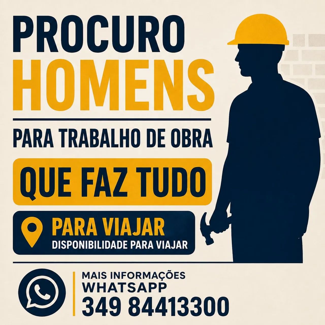 Vaga de trabalho 