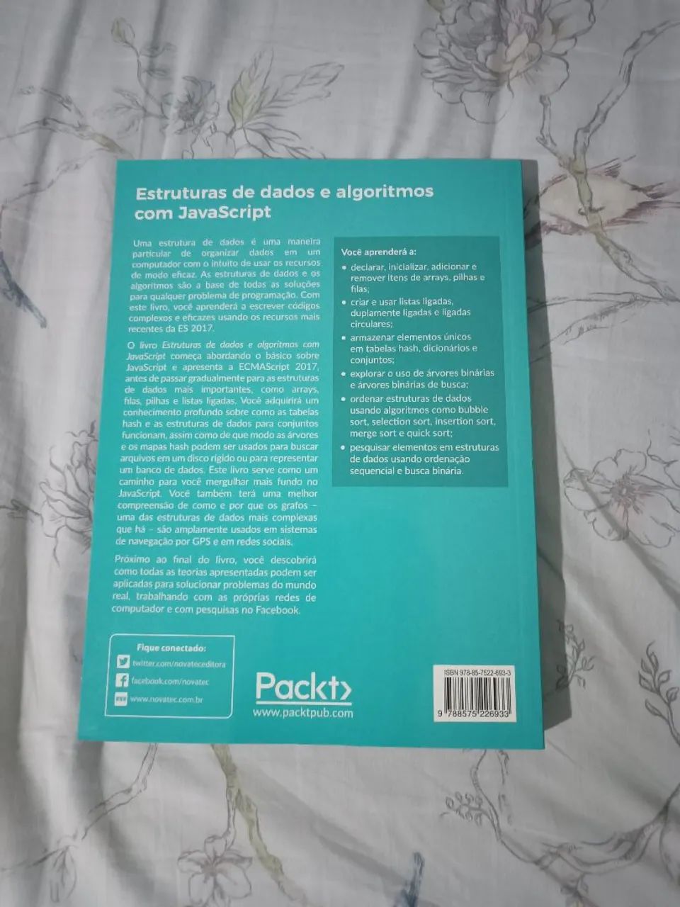 Livro estruturas de dados e algoritmos com javascript - Foto 2