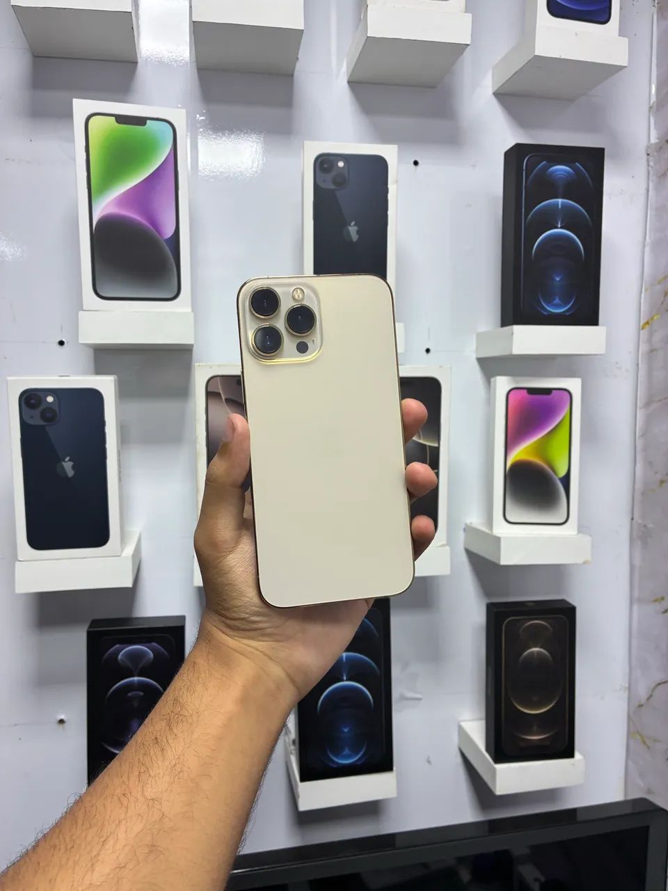 IPHONE 13 PRO MAX - 128GB ( DOURADO ) 