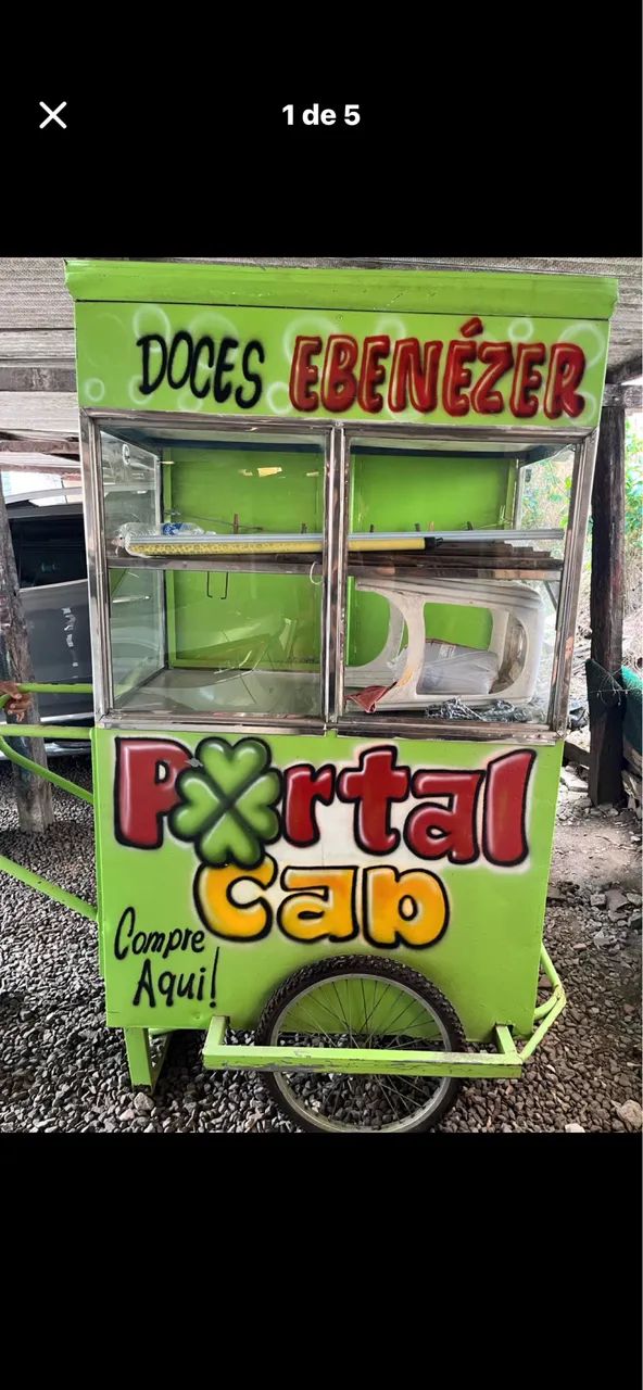 Carrinho de pipoca / doces 