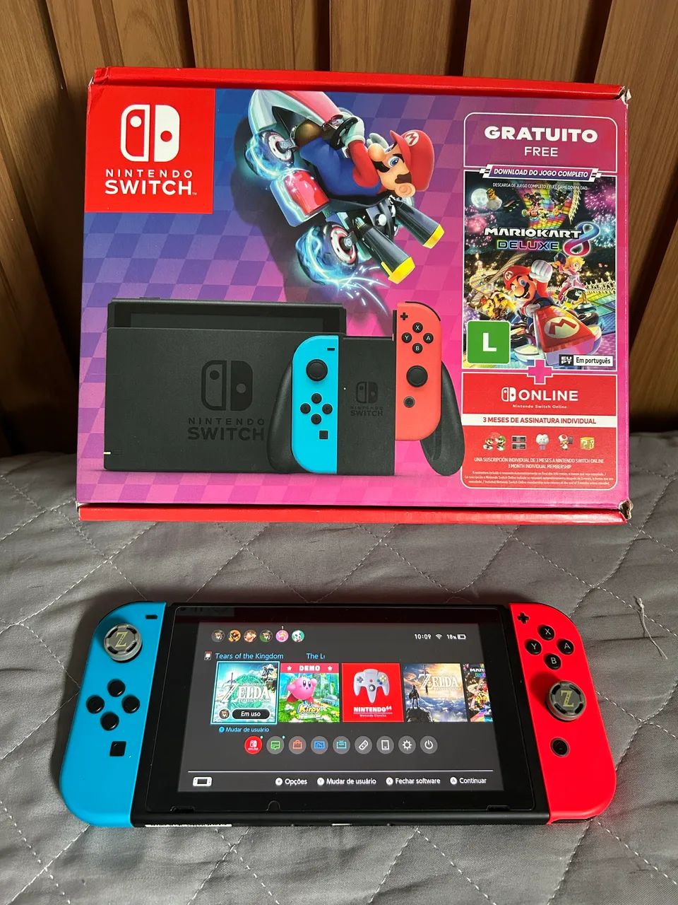 Nintendo Switch V2 - Excelente estado de conservação - Foto 5