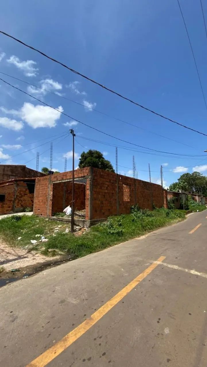Terreno com casa inacabada  - Foto 3