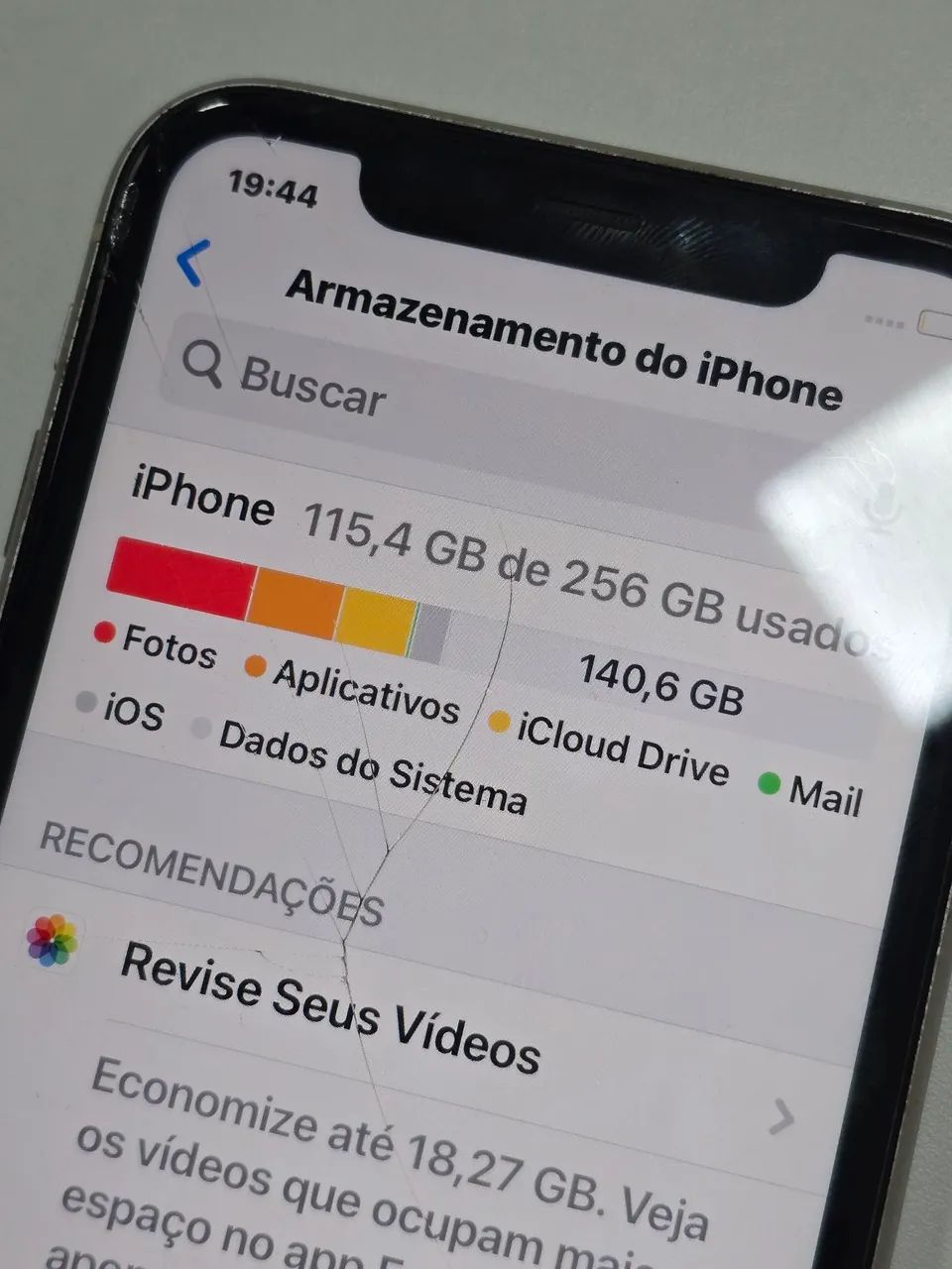 Iphone 11 256GB branco  - Foto 2