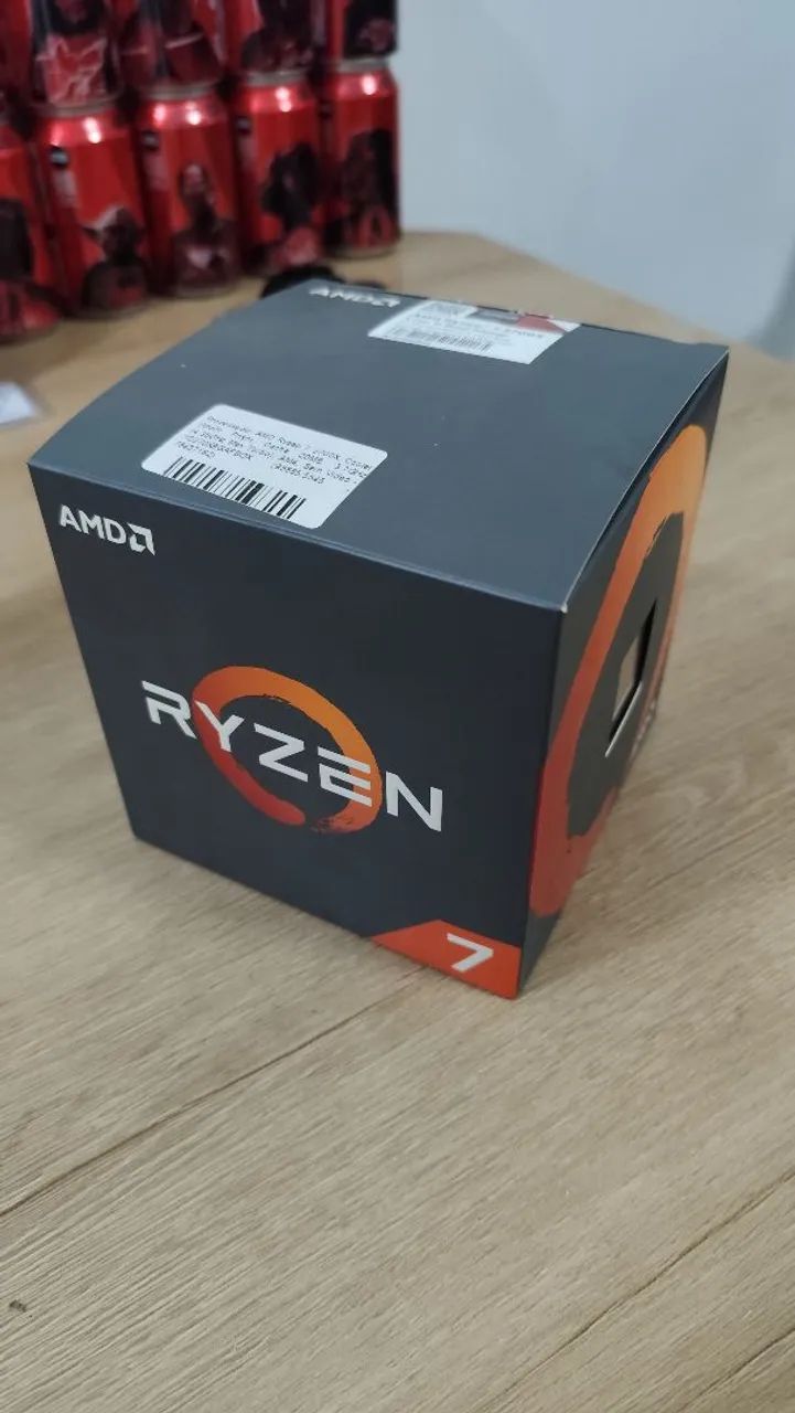 Processador AMD Ryzen 7 2700X + Cooler Wraith Prism RGB (Completo)