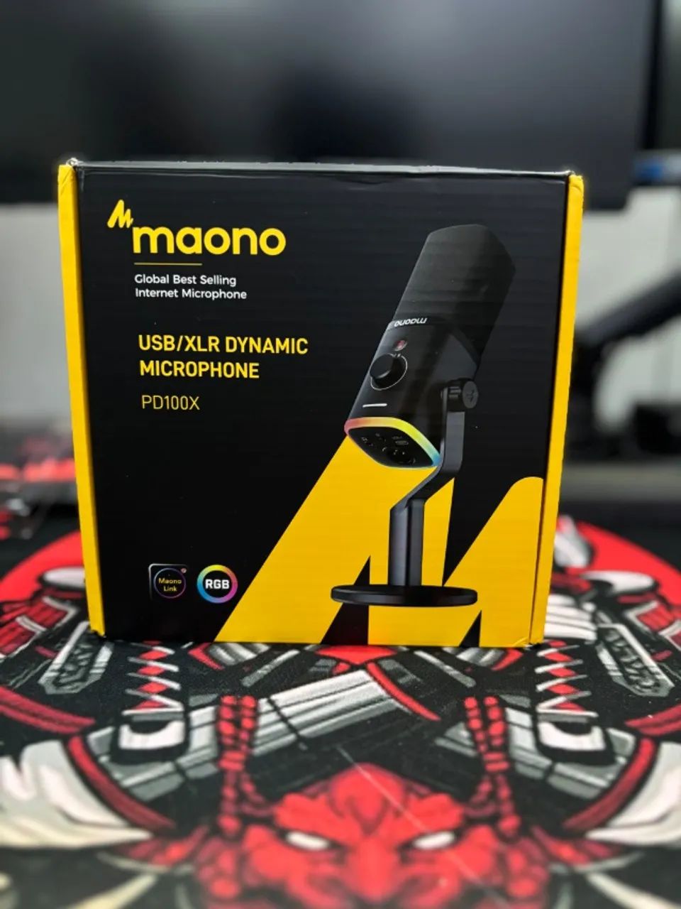 maono pd100x microfone usb xlr - Foto 4