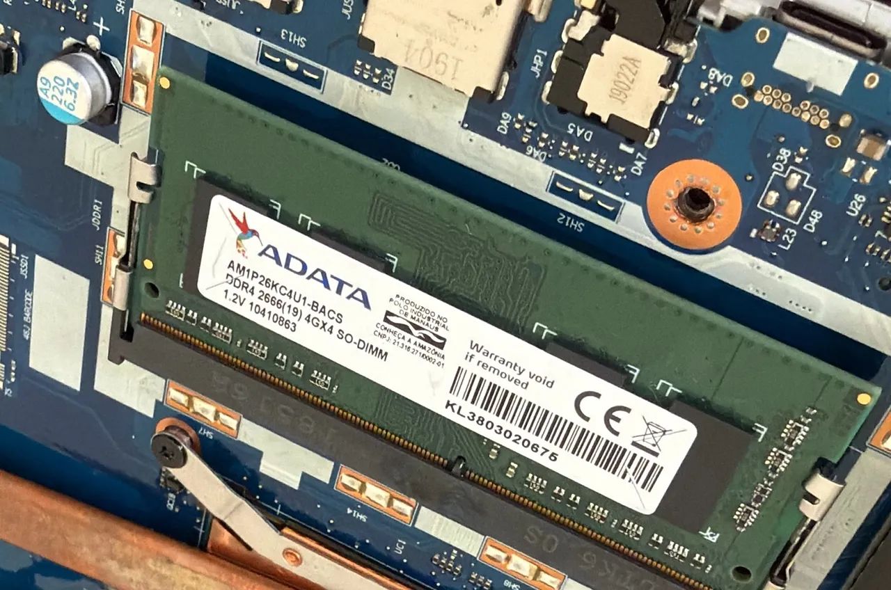 Memória RAM ADATA DDR4 4GB para Notebook  - Foto 4