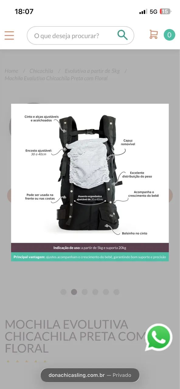Mochila evolução chicachilha - Foto 3