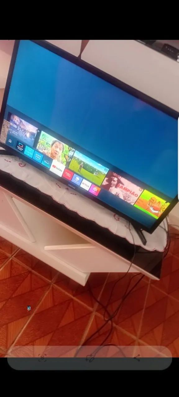 TV SMART 32"SAMSUNG R$:650/ACEITO PIX.  - Foto 5