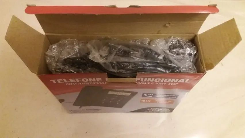 Telefone Fixo Force Line - Modelo 891  - Foto 4