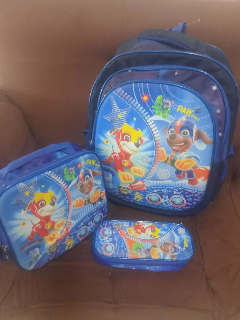 2Kit de bolsa escola com rodinhas  - Foto 2