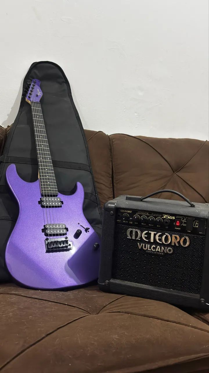 KIT GUITARRA TAGIMA TG 515 + AMPLIFICADOR - Foto 2