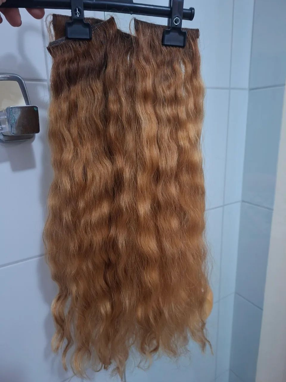 Cabelo humano do Sul loiro - Foto 4