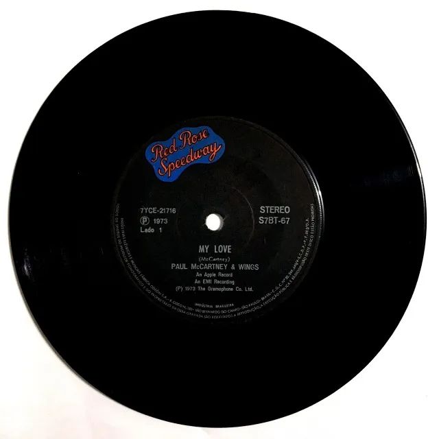EP - Vinil - Compacto Simples - Paul McCartney - Red Rose Speedway