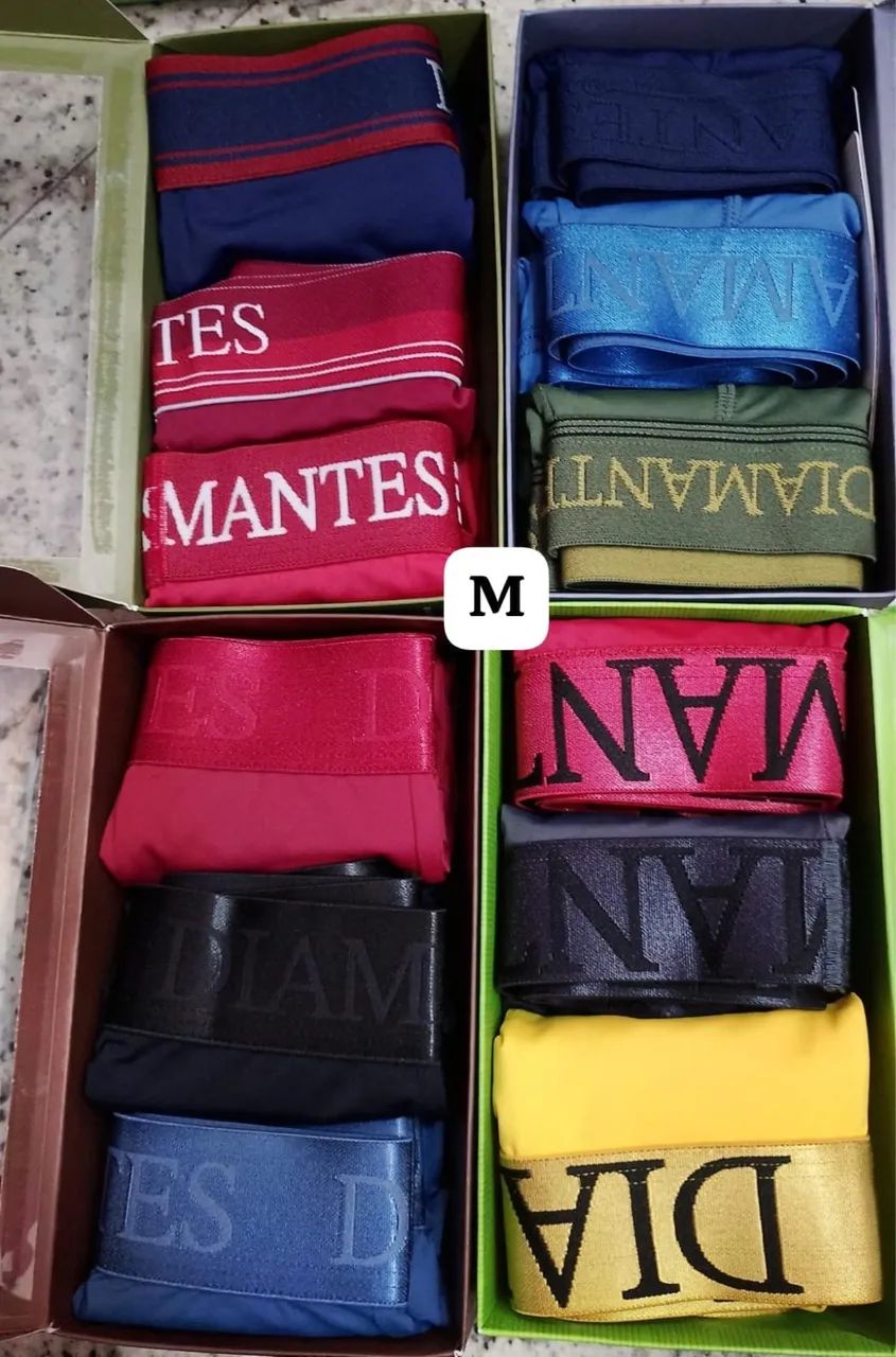 Kit cuecas diamantes  - Foto 4