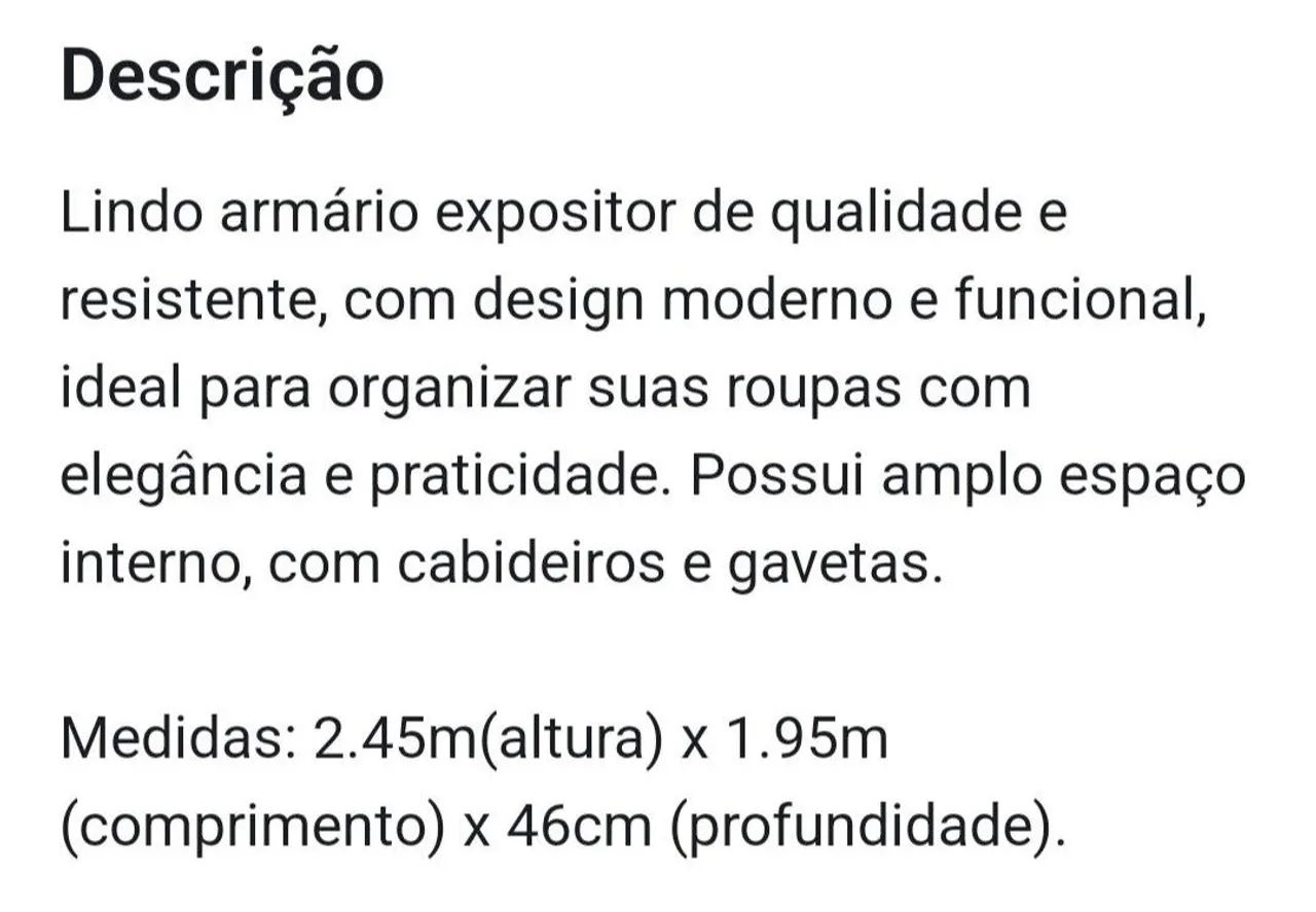 Guarda roupa closet planejado super resistente - Foto 2